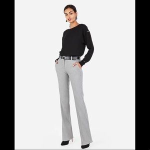 Mid Rise Barely Boot Columnist Pant